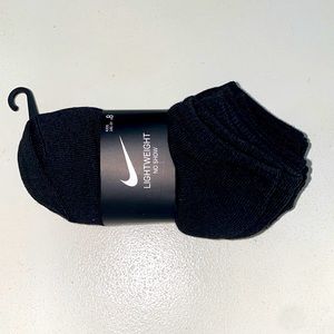 Kids Nike socks. No show. Black. Kids 10C-3Y. 8 pack. NWT.